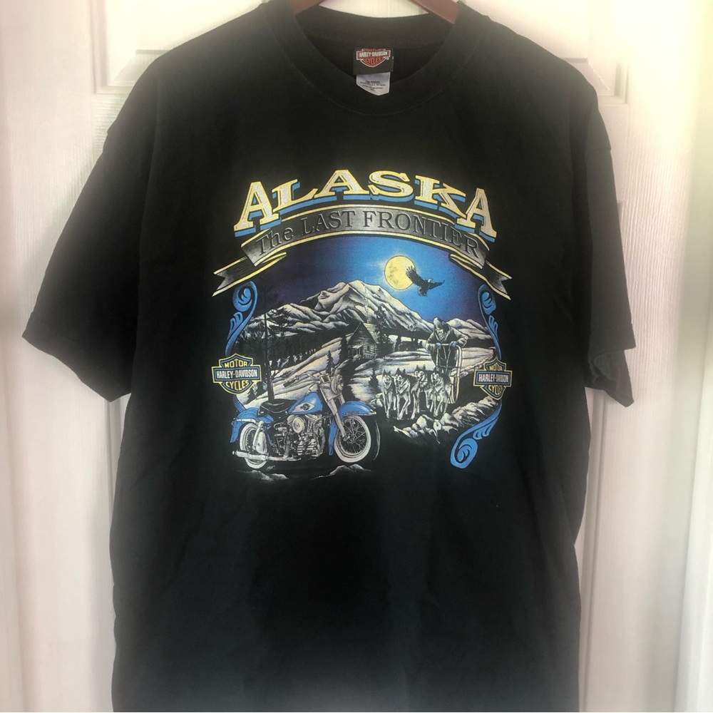 Harley-Davidson Alaska “The Last Frontier” T-Shirt.